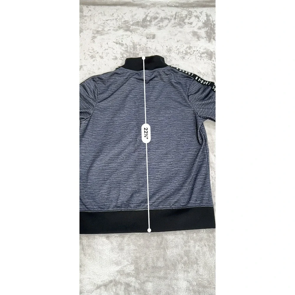 Air Jordan Hooded Lightweight Jacket Jumpman Youth  Full Zip Size Large Two Tone